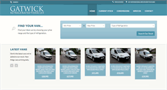Desktop Screenshot of gatwickrefrigeratedvans.co.uk
